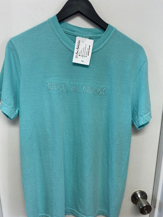 God is good comfort colors tee